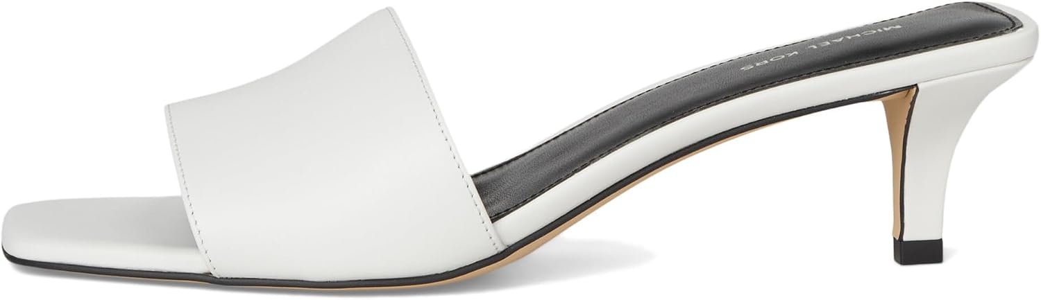 image:imageMichael Kors Womens Merriam Kitten SandalOptical White