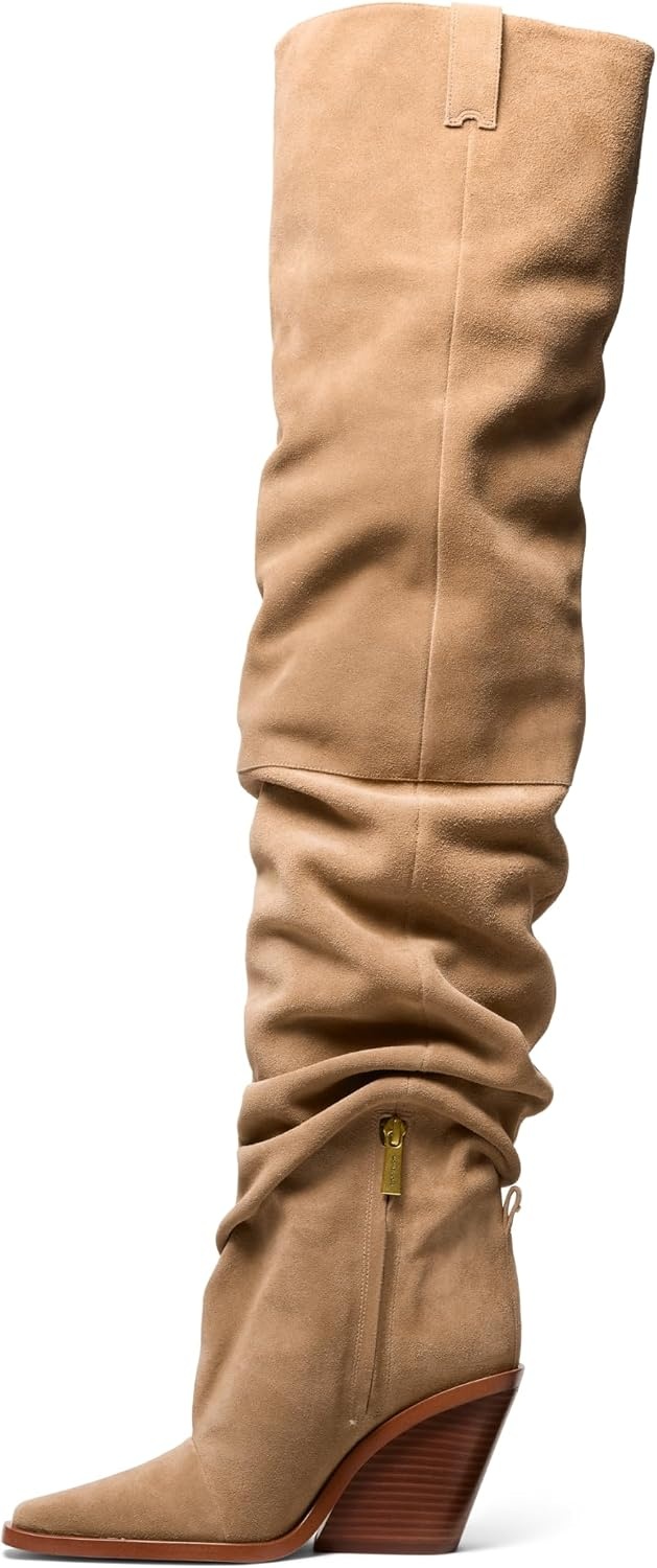 image:imageMichael Kors Womens Noemie Over the Knee Heeled BootHusk
