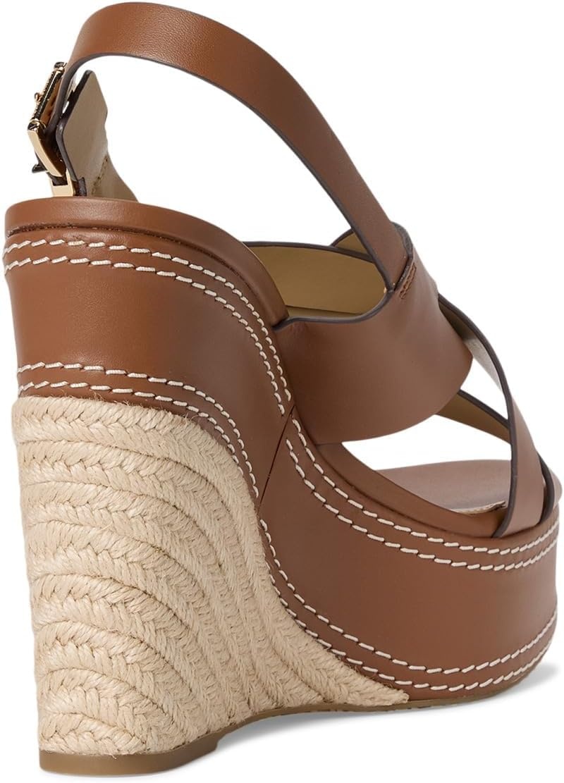 image:imageMichael Kors Womens Nora Wedge SandalsLuggage