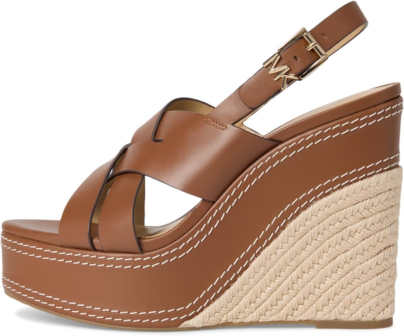 image:imageMichael Kors Womens Nora Wedge SandalsLuggage