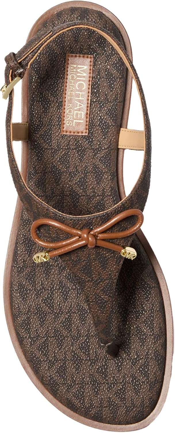 image:imageMichael Kors Womens Nori Flat Thong SandalBrown