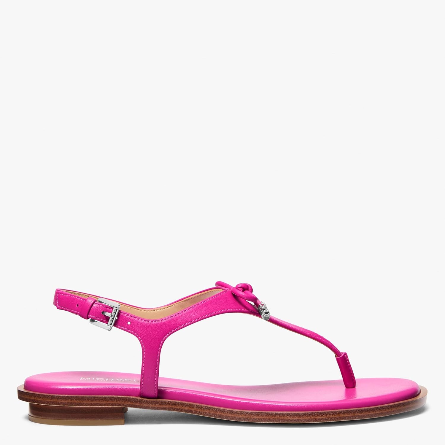 image:imageMichael Kors Womens Nori Flat Thong SandalLeatherRaspberry