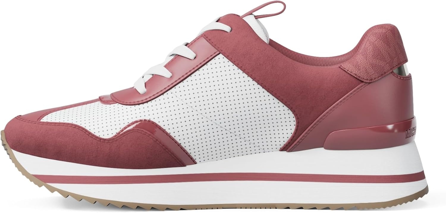 image:imageMichael Kors Womens Raina TrainerColor Block WSignatureRosewood