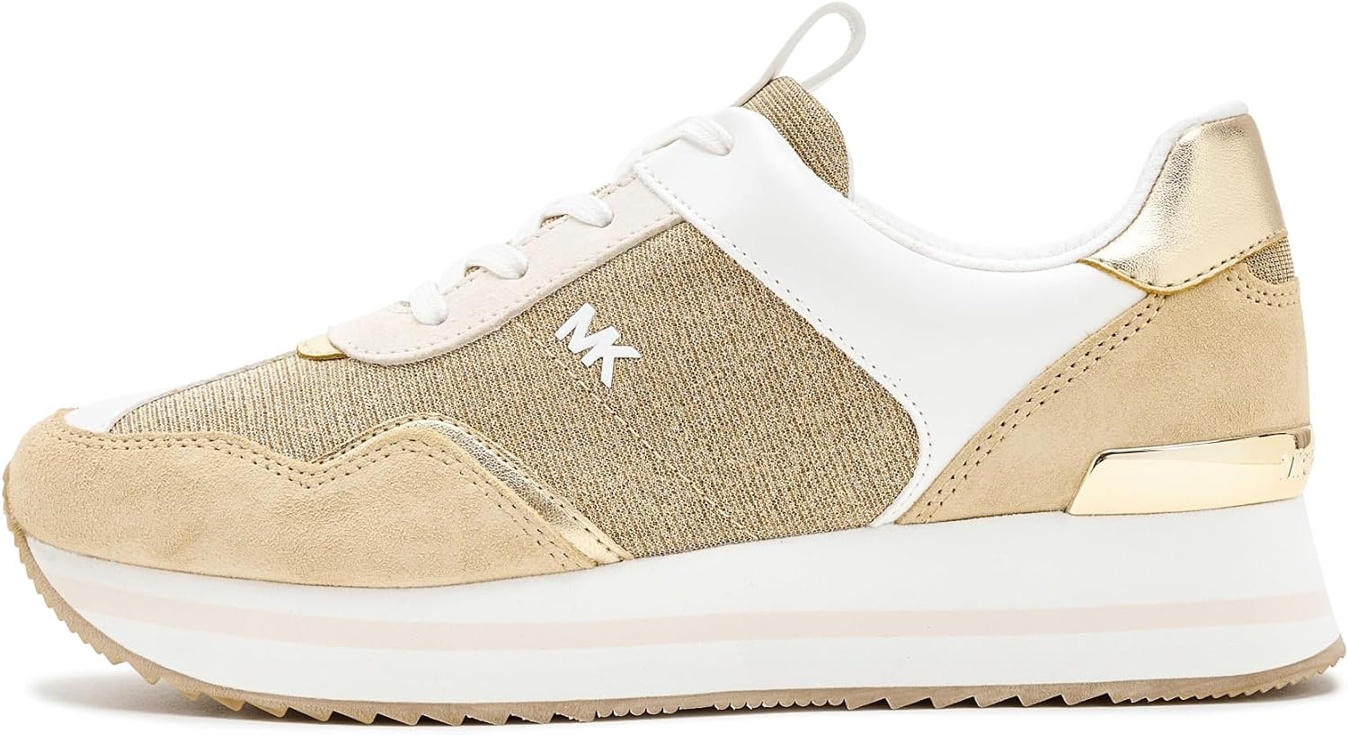 image:imageMichael Kors Womens Raina TrainerMetallicPale Gold