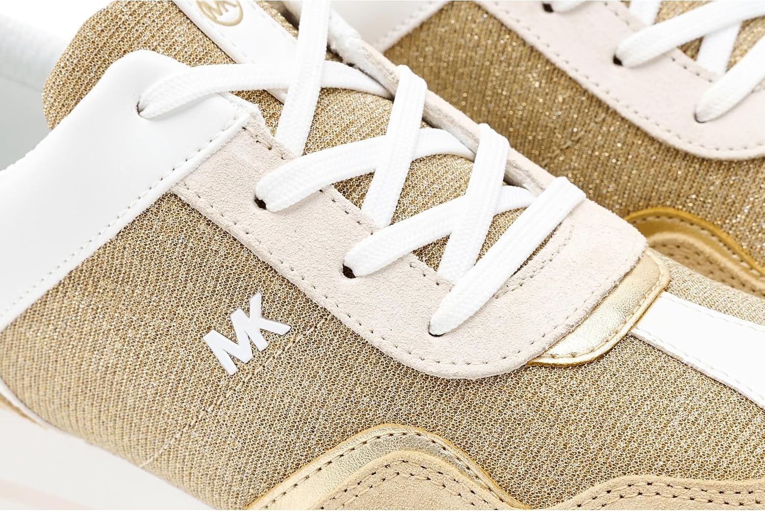 image:imageMichael Kors Womens Raina TrainerMetallicPale Gold