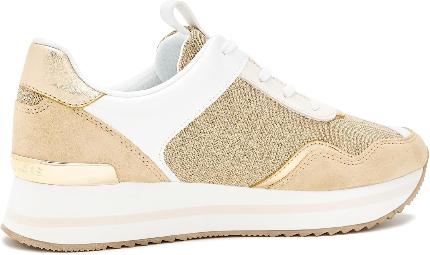 image:imageMichael Kors Womens Raina TrainerMetallicPale Gold