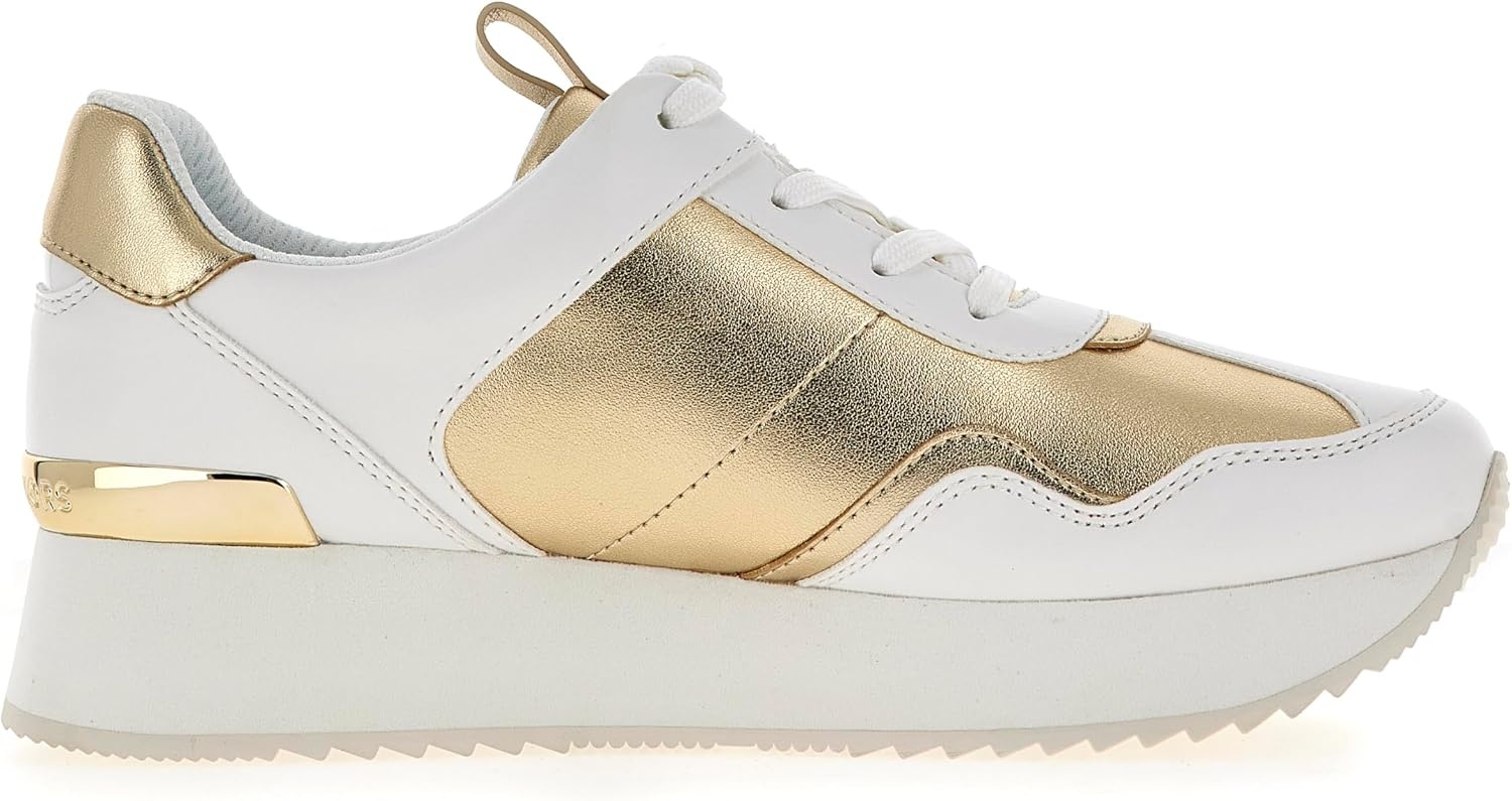image:imageMichael Kors Womens Raina TrainerPale Gold Multi