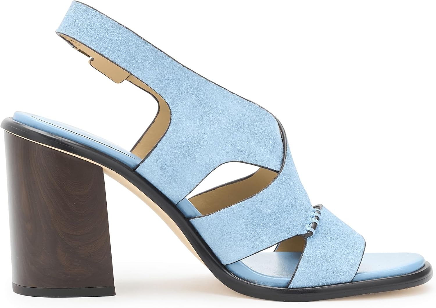 image:imageMichael Kors Womens Raven Block Heeled SandalChambray