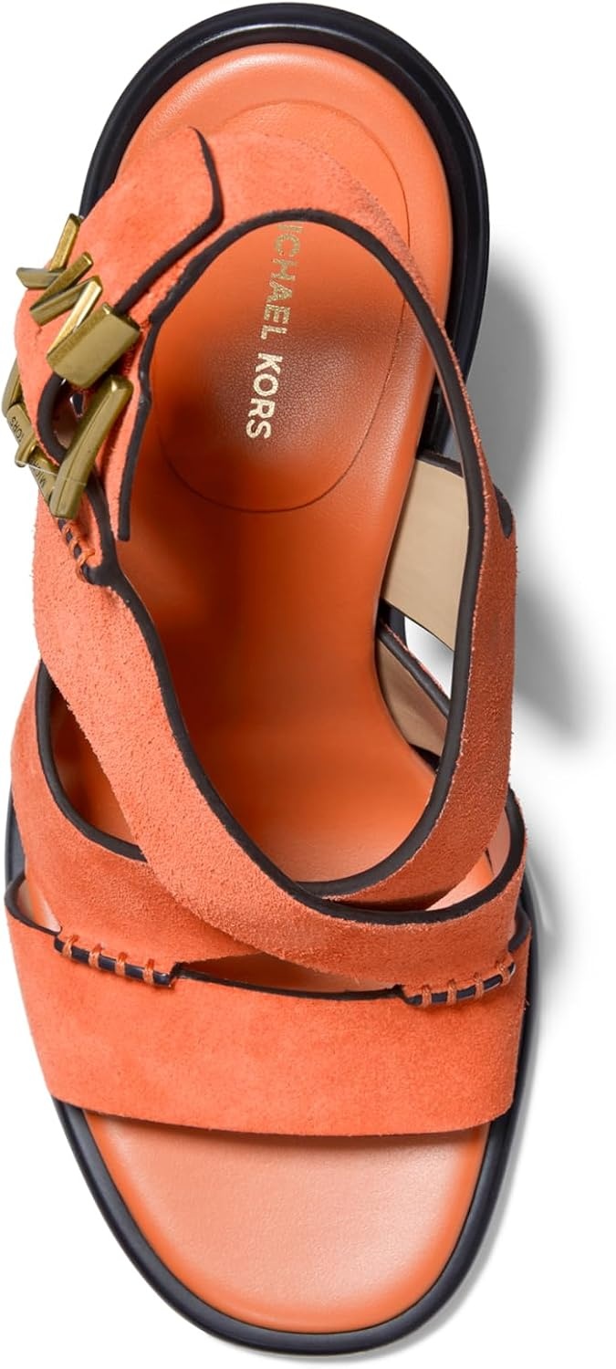image:imageMichael Kors Womens Raven Block Heeled SandalMimosa
