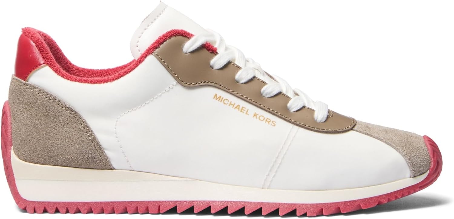image:imageMichael Kors Womens Rhodes TrainerOptic WhiteNylon