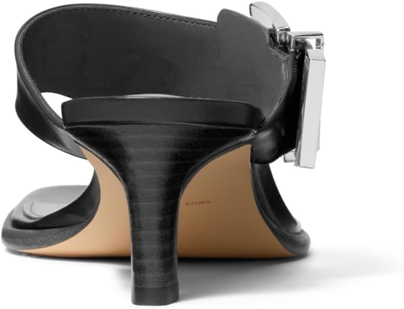 image:imageMichael Kors Womens Rowen Heeled Thong SandalVachetta LeatherBlack