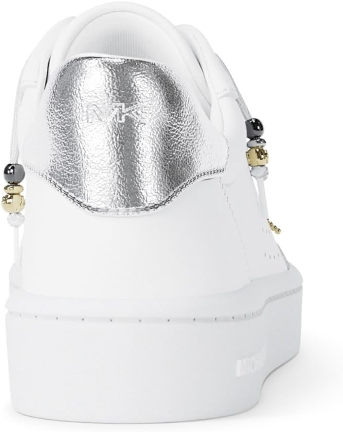 image:imageMichael Kors Womens Scotty Lace Up ShoesOptic WhiteLace Charms
