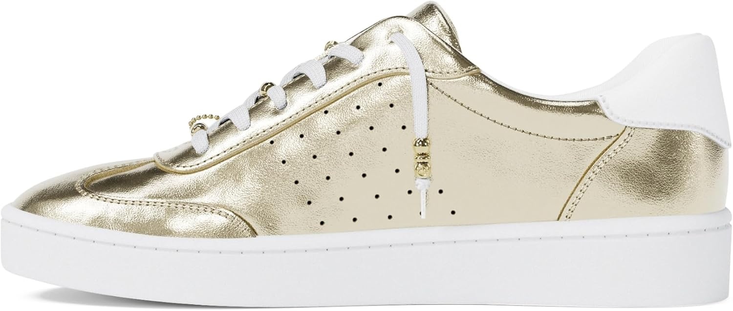 image:imageMichael Kors Womens Scotty Lace Up ShoesPale Gold