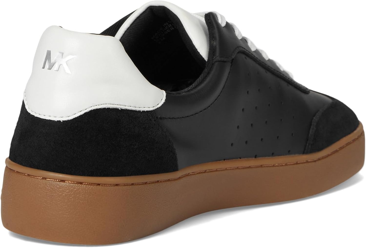 image:imageMichael Kors Womens Scotty Lace Up ShoesVachetta LeatherSuedeBlack