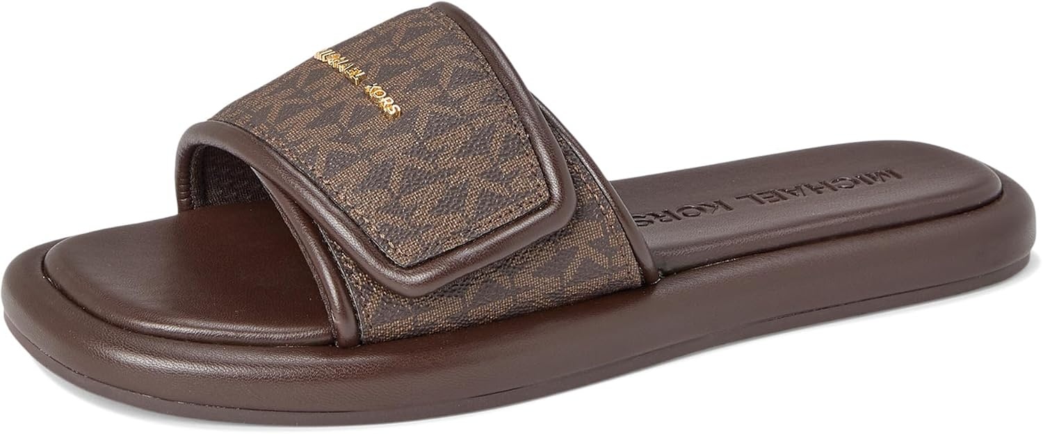 image:imageMichael Kors Womens Suki Flat SlideBrown
