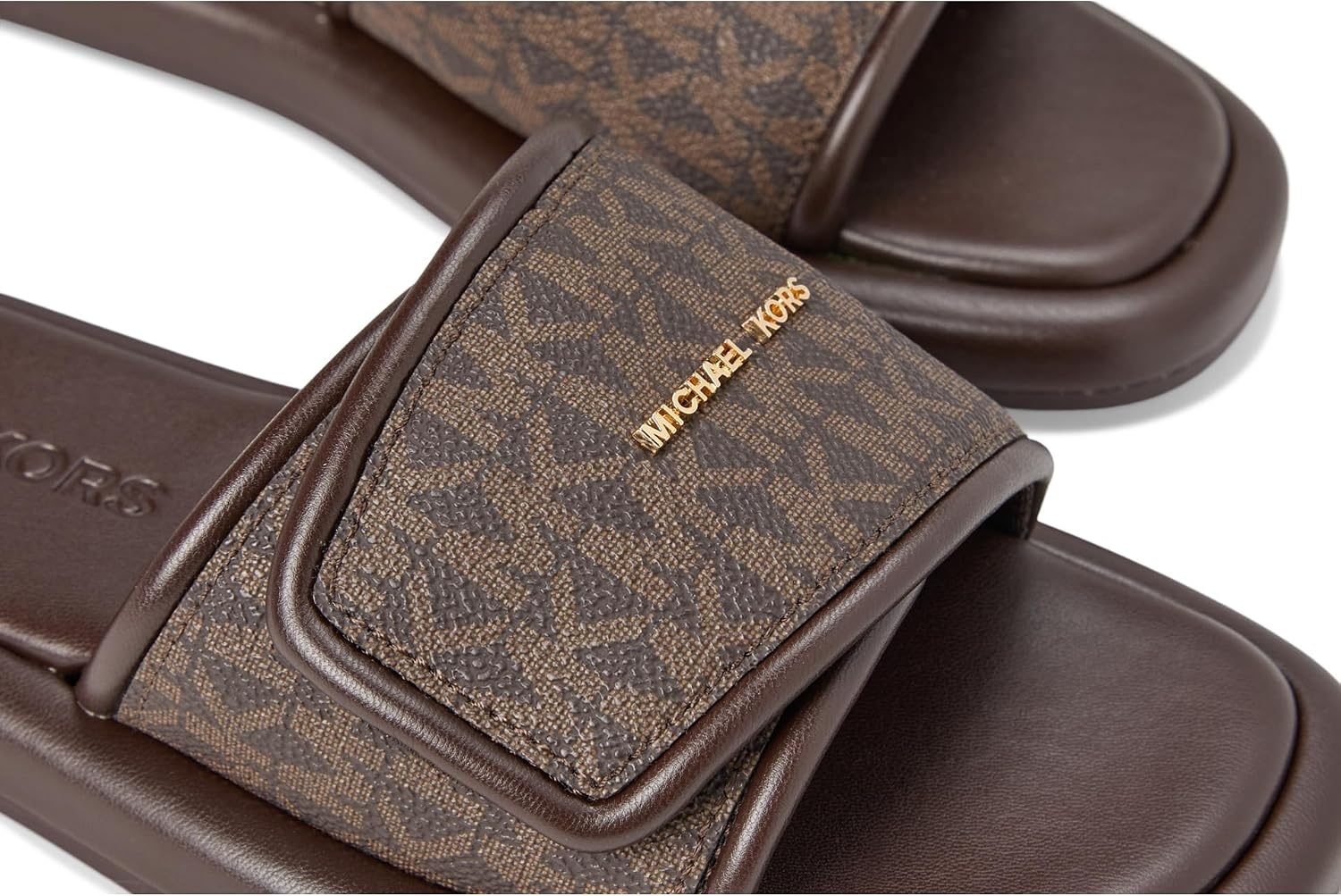 image:imageMichael Kors Womens Suki Flat SlideBrown