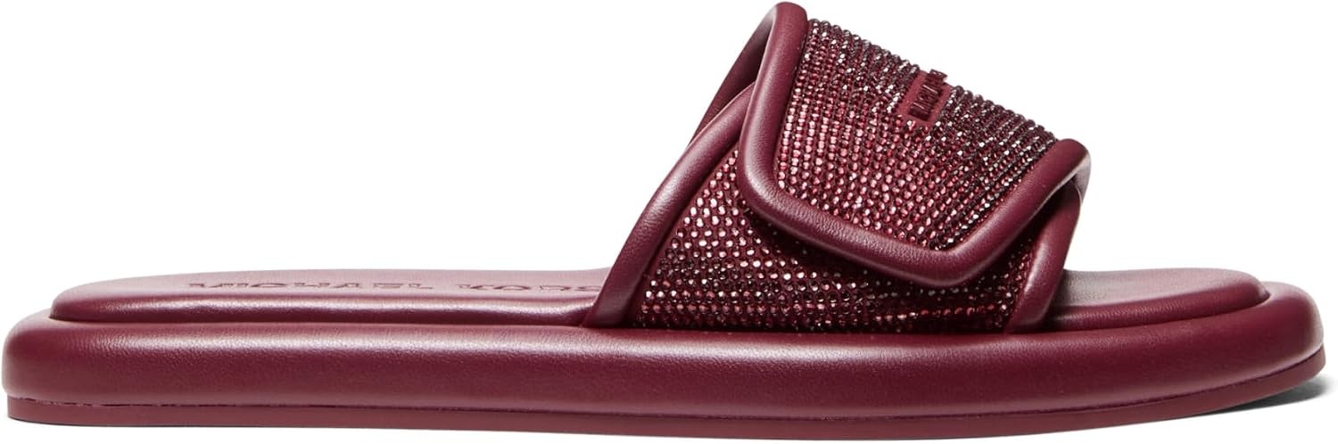 image:imageMichael Kors Womens Suki Flat SlideOxblood