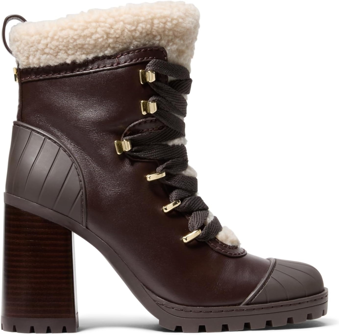 image:imageMichael Kors Womens Sydra Heeled BootieChocolate