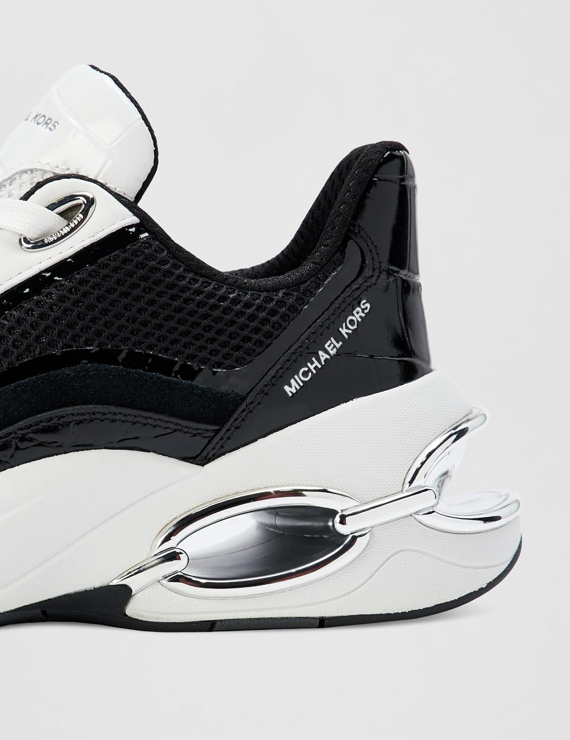image:imageMichael Kors Womens Toni TrainerBlackOpticwht