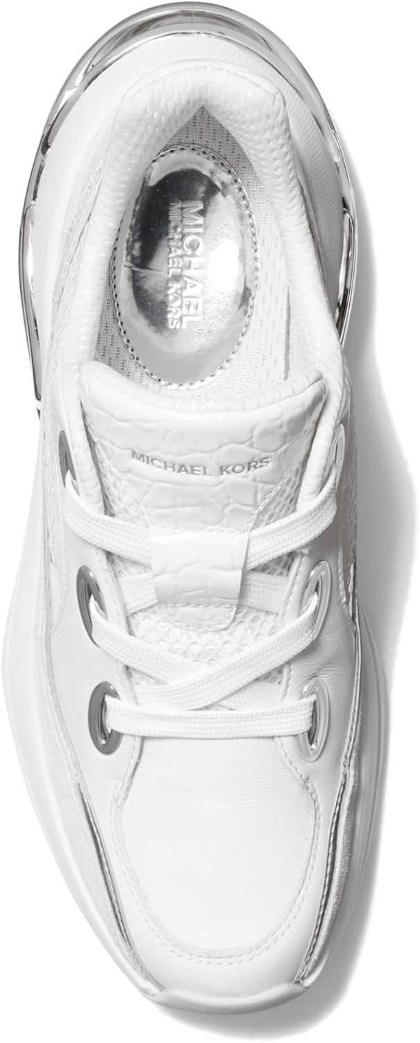 image:imageMichael Kors Womens Toni TrainerOpticSilver