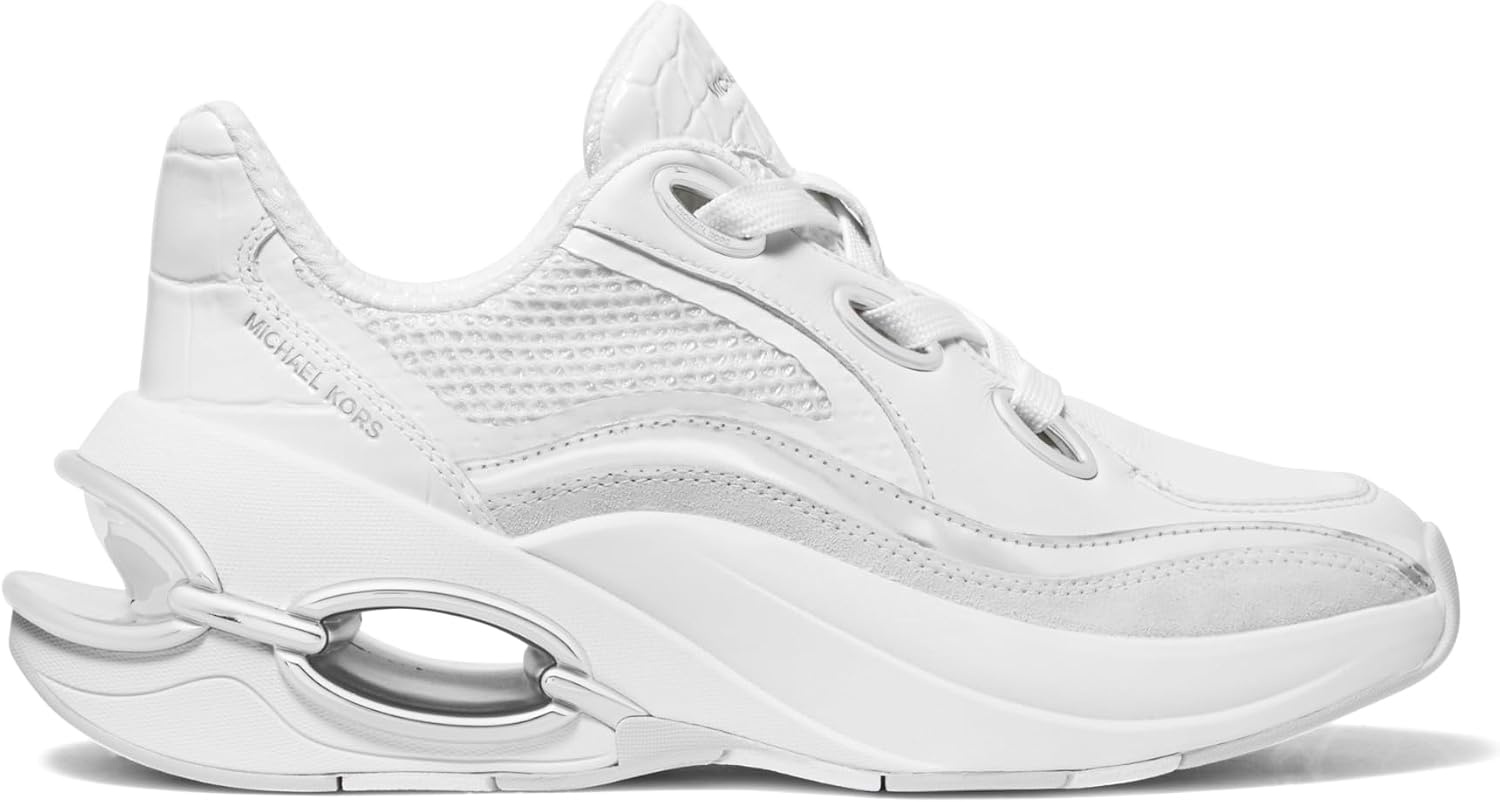 image:imageMichael Kors Womens Toni TrainerOpticSilver