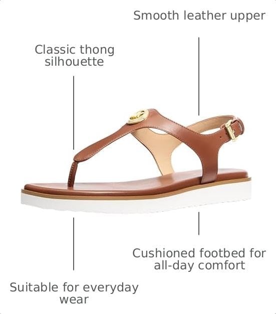 image:imageMichael Kors Womens Val Thong SandalLuggage