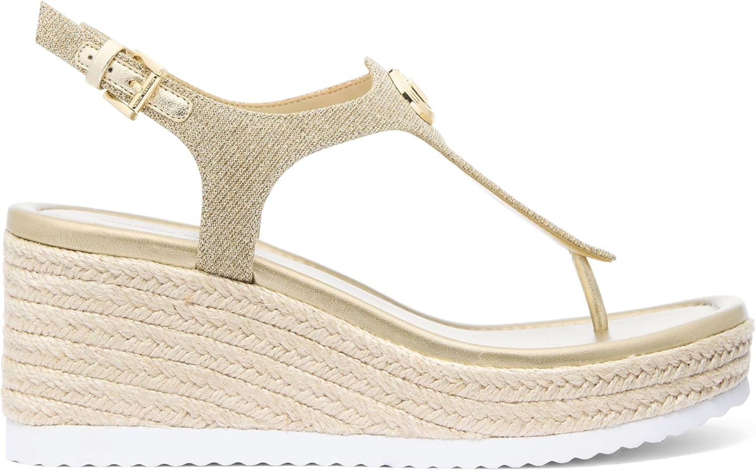 image:imageMichael Kors Womens Val Thong WedgePale Gold
