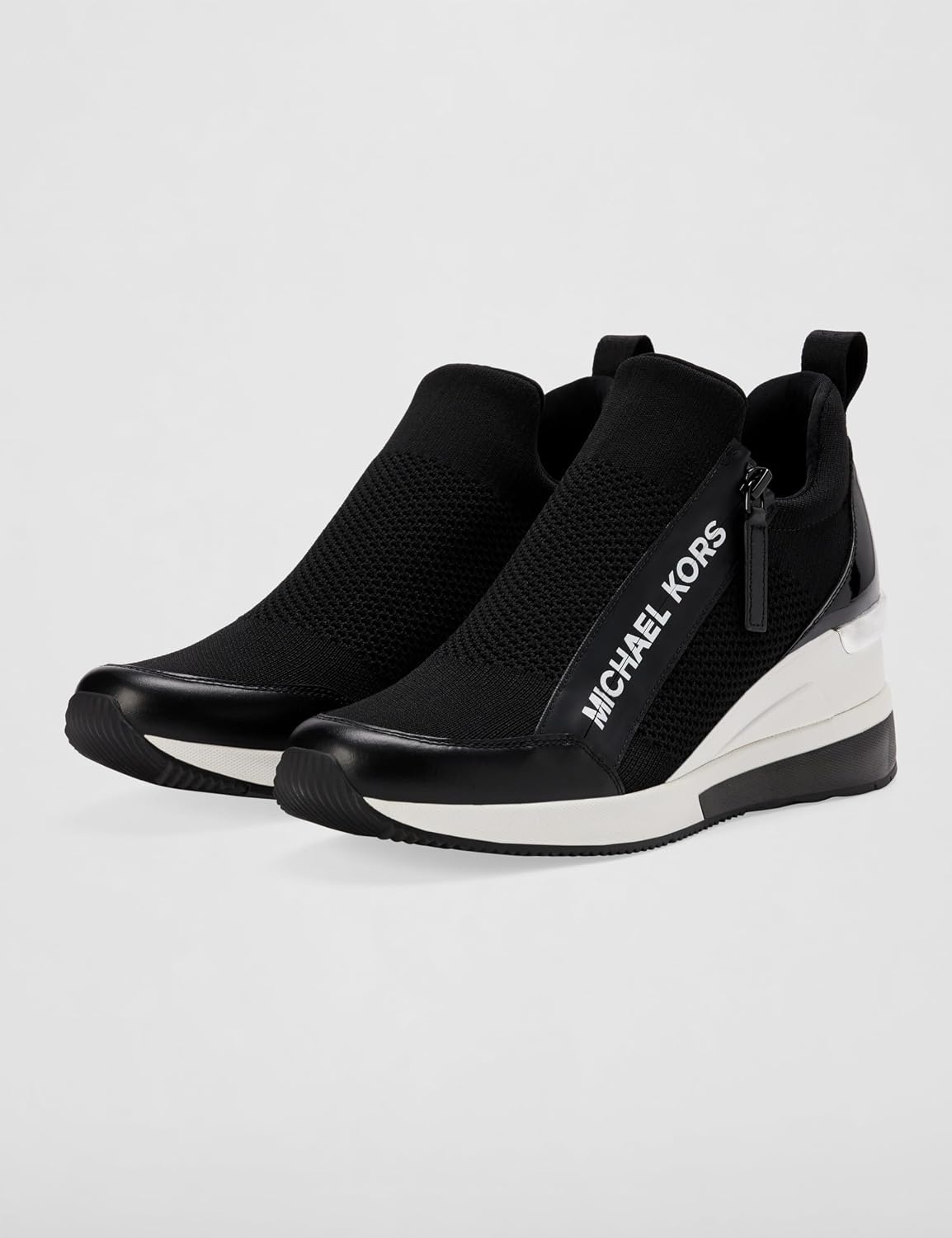image:imageMichael Kors Womens Willis Wedge TrainerBlack