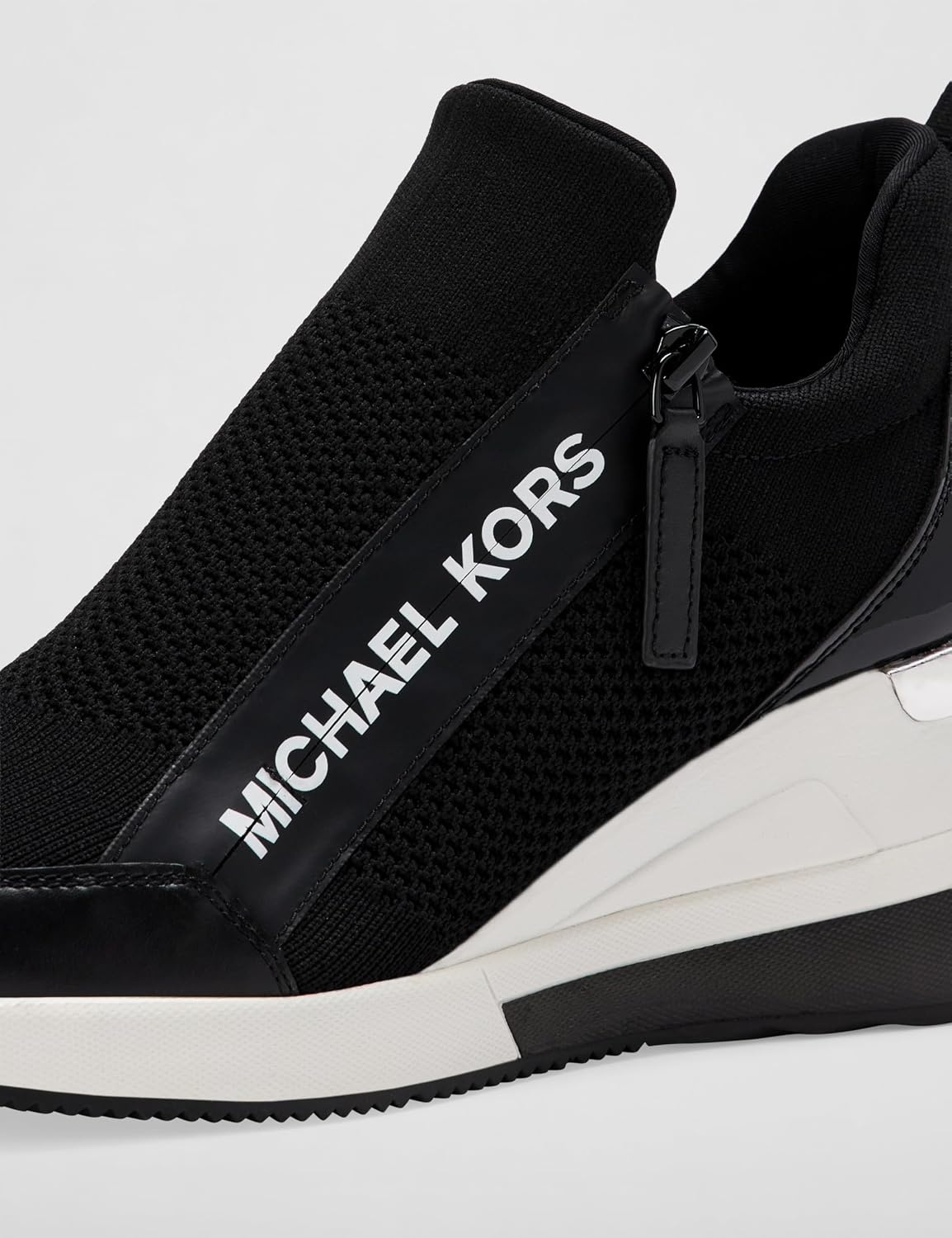 image:imageMichael Kors Womens Willis Wedge TrainerBlack