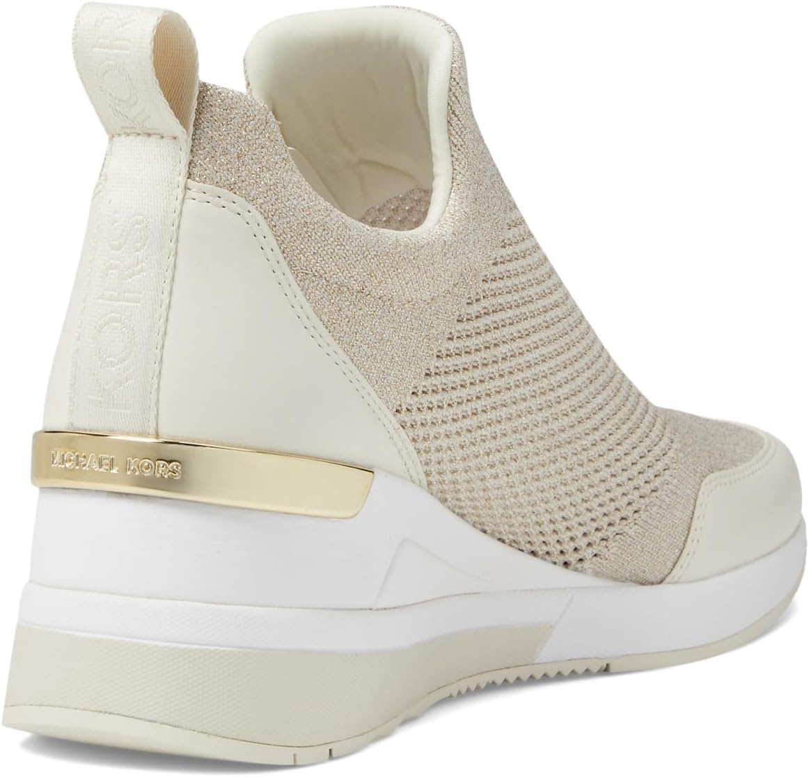 image:imageMichael Kors Womens Willis Wedge TrainerChampagne