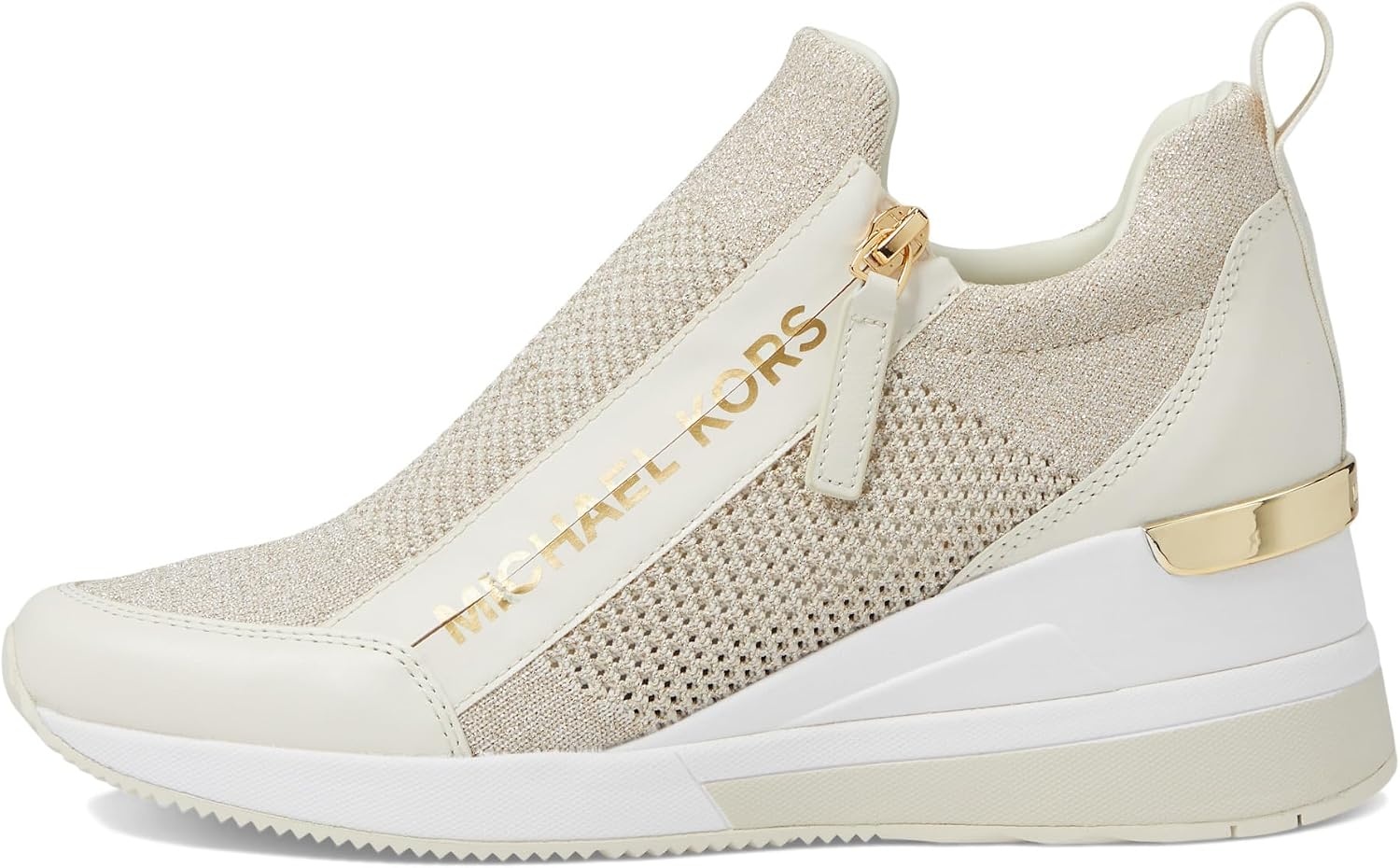 image:imageMichael Kors Womens Willis Wedge TrainerChampagne