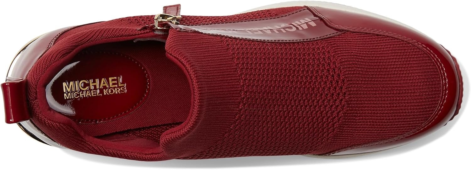 image:imageMichael Kors Womens Willis Wedge TrainerDeep Red
