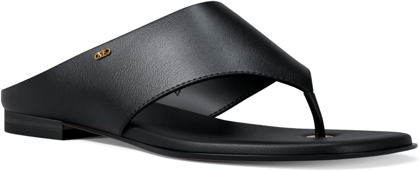 image:imageMichael Kors womens Alster Thong SandalLeatherBlack