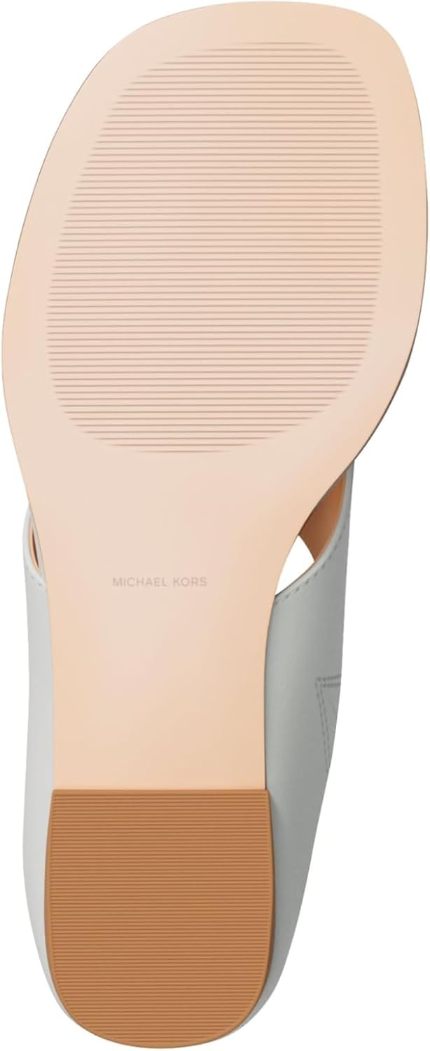 image:imageMichael Kors womens Alster Thong SandalLeatherEggshell