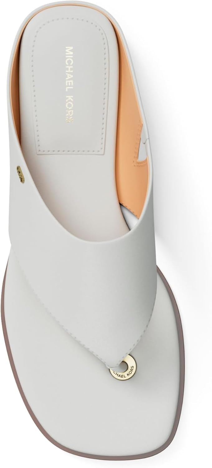 image:imageMichael Kors womens Alster Thong SandalLeatherEggshell