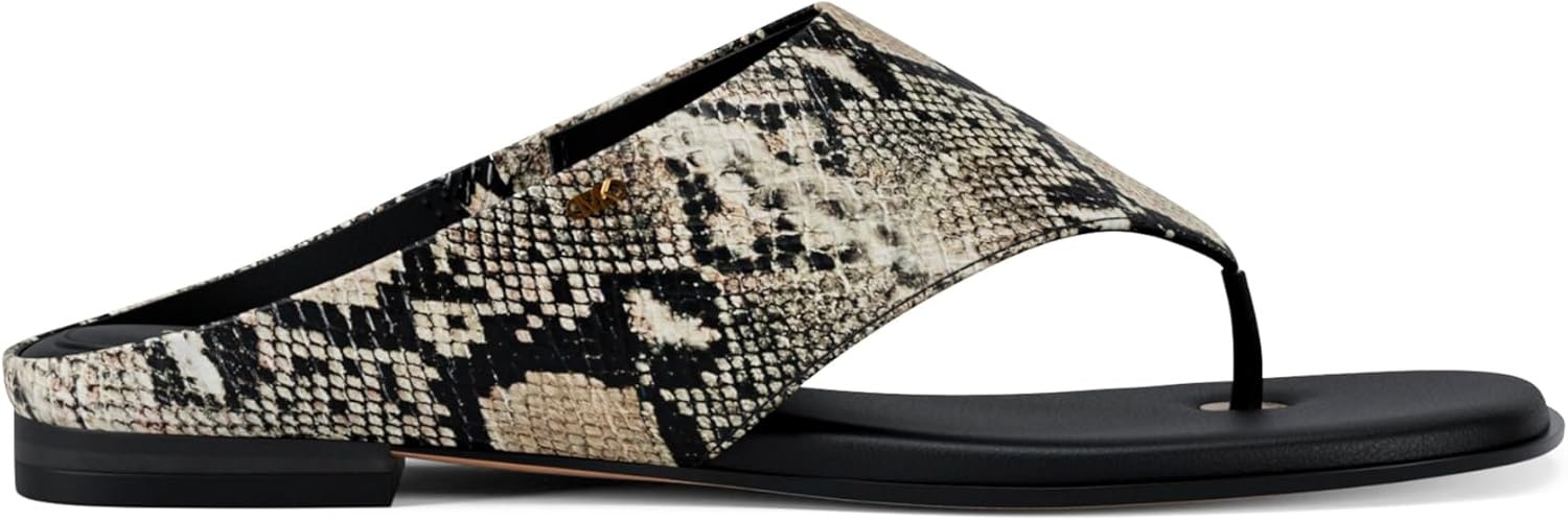 image:imageMichael Kors womens Alster Thong SandalLeatherNatural