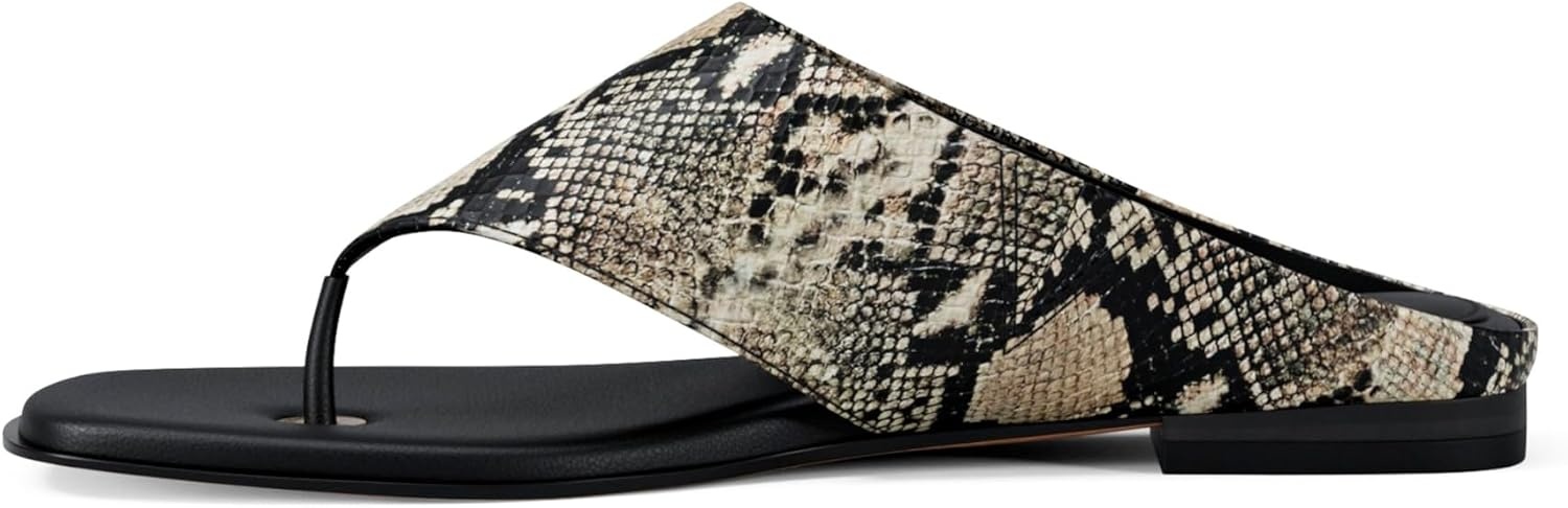 image:imageMichael Kors womens Alster Thong SandalLeatherNatural