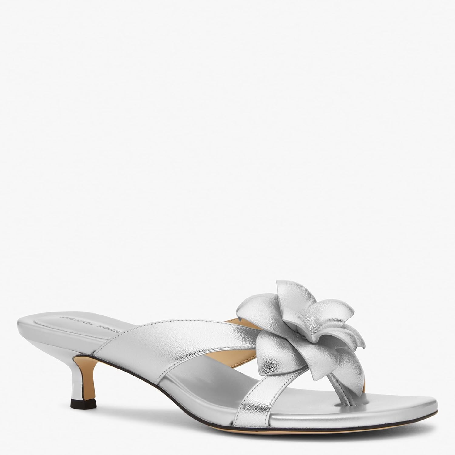 image:imageMichael Kors womens Jacie Kitten SandalSilver