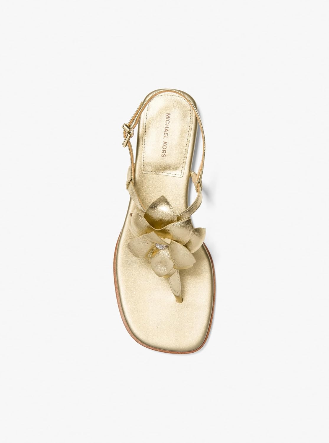 image:imageMichael Kors womens Jacie Thong SandalPale Gold