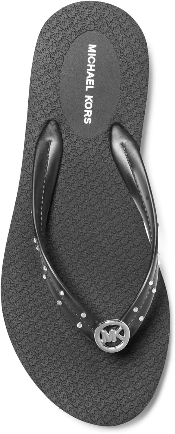 image:imageMichael Kors womens Posie Flip FlopPvcBlack