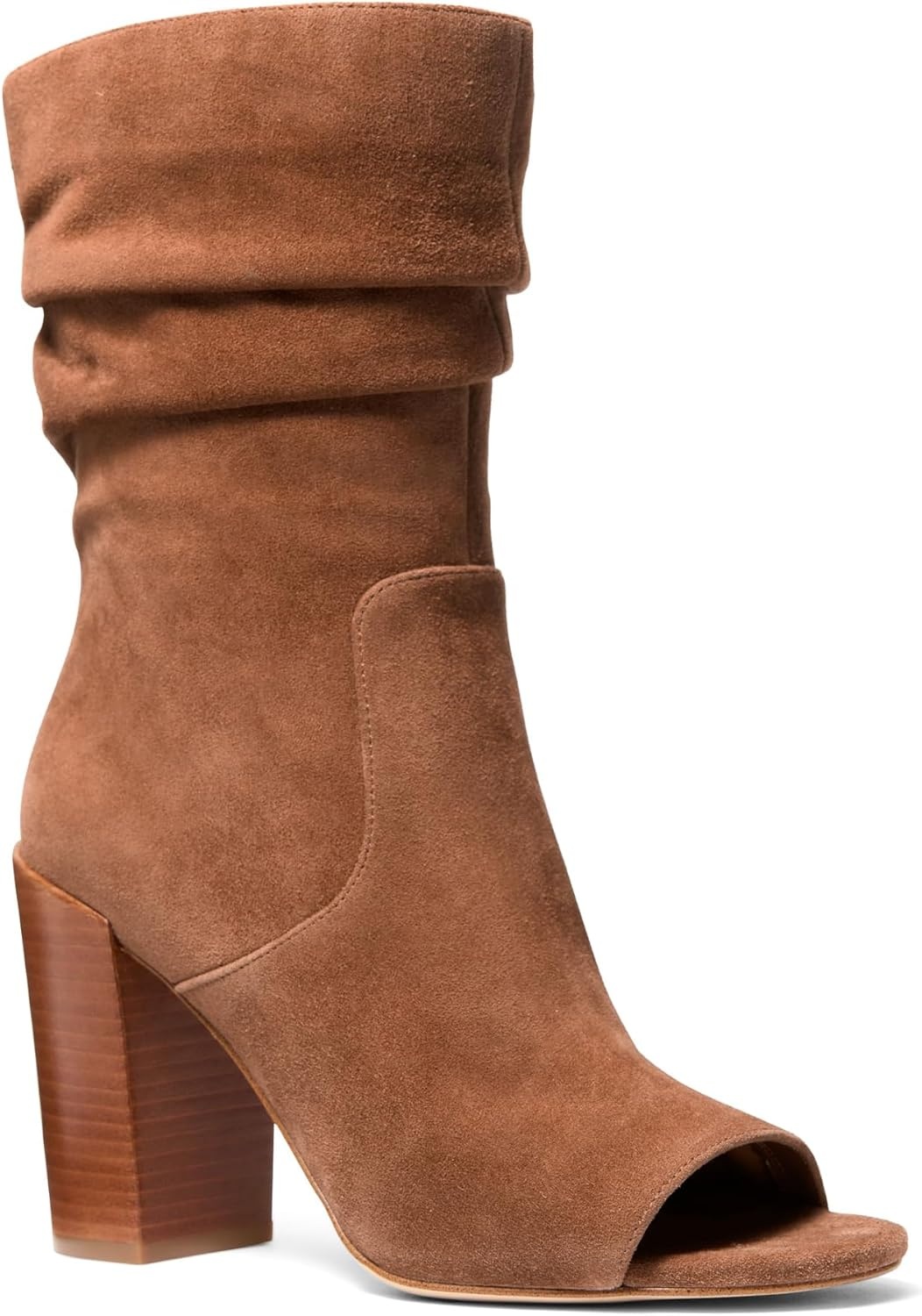 image:imageMichael Kors womens Shayna Heeled BootieLeatherLuggage