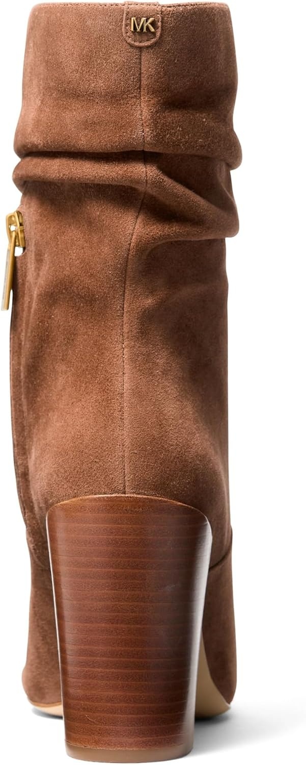 image:imageMichael Kors womens Shayna Heeled BootieLeatherLuggage