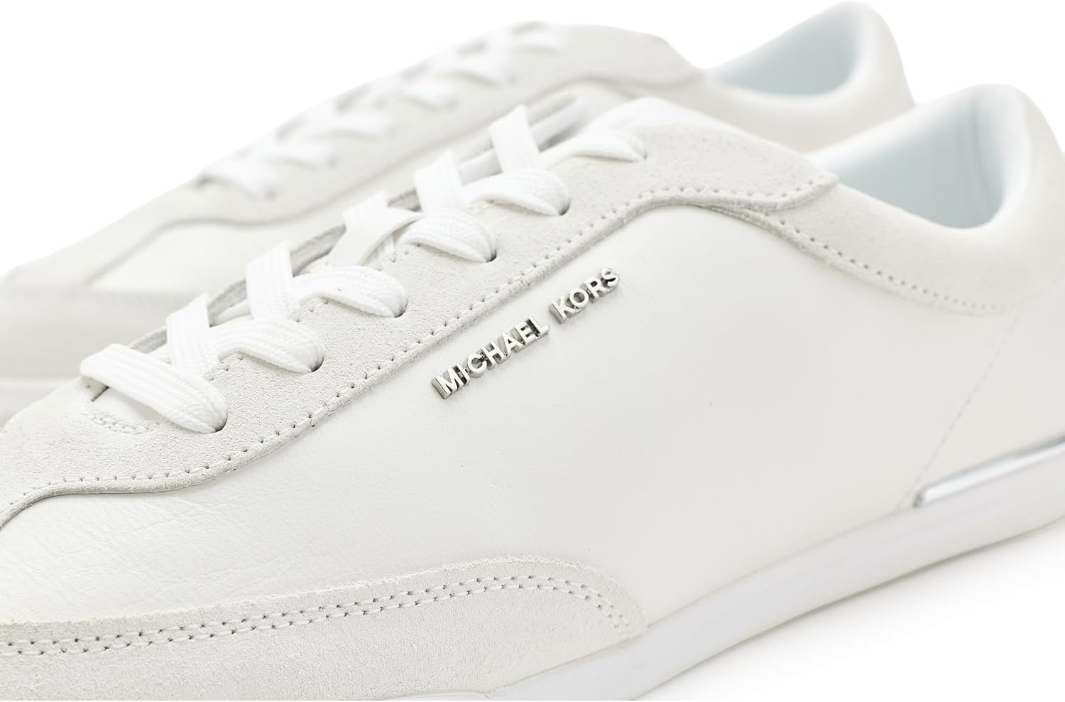 image:imageMichael Michael Kors Nolan LaceUpOptical White