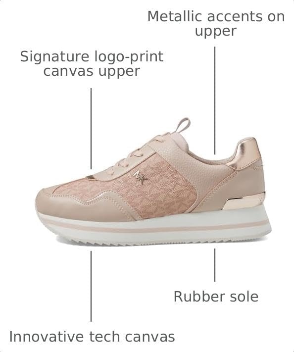 image:imageMichael Michael Kors Raina TrainerMk SignatureBallet