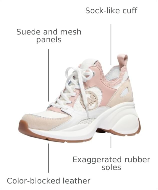 image:imageMichael Michael Kors Zuma Knit TrainerSmokey Rose