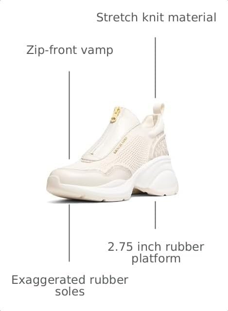 image:imageMichael Michael Kors Zuma SlipOn TrainerCream