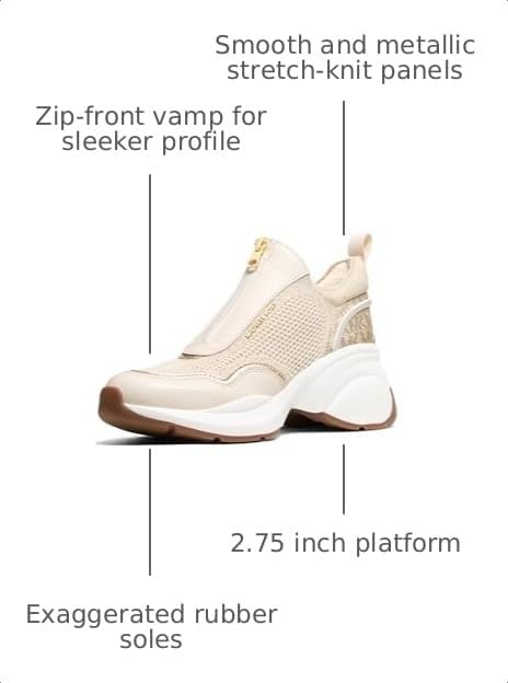image:imageMichael Michael Kors Zuma SlipOn TrainerPale Gold