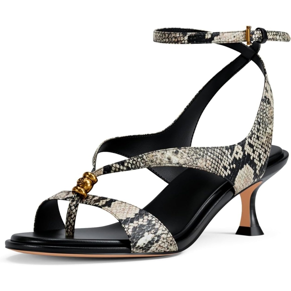 image:imageMICHAEL Michael Kors Cherie Mid SandalsLeatherNatural