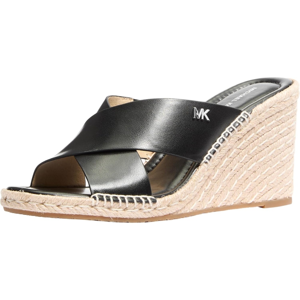 image:imageMICHAEL Michael Kors Kenzie WedgeLeatherBlack
