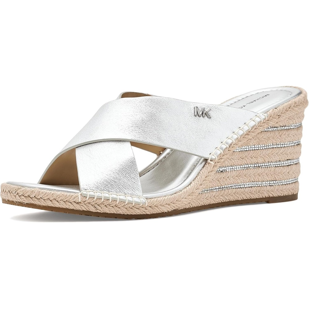 image:imageMICHAEL Michael Kors Kenzie WedgeSilver